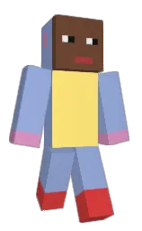 cold purple and punch Minecraft skin — Classic model