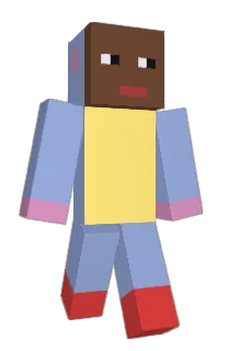 Front of Minecraft skin