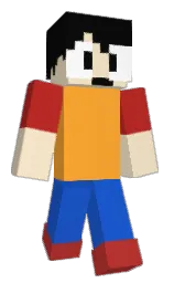 sidecar and denim Minecraft skin — Classic model — first worn by Koishii197