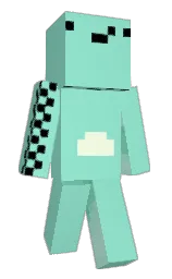 riptide and bermuda Minecraft skin — Slim model