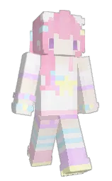 Slim Minecraft skin
