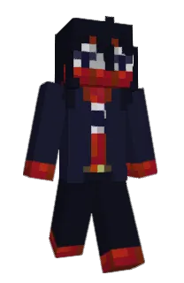 Front of telegrammatic's skin