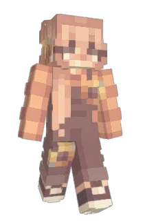 Front of Minecraft skin