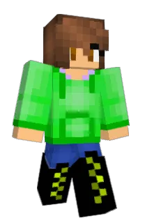 Front of 8UILDERMAN's skin