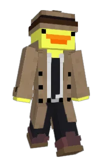 Front of Touter's skin