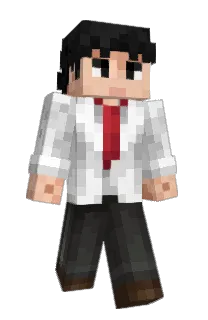 Front of p5ix's skin