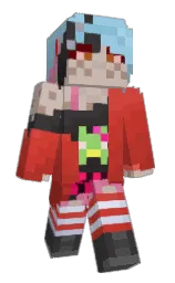 cornflower and cold turkey Minecraft skin — Slim model