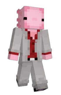 Front of Atlaxolotl's skin