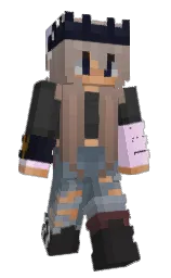 ZureMattie's Minecraft skin wearing the Migrator cape