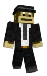 BLOCKWARLORD's Minecraft skin wearing the Migrator cape