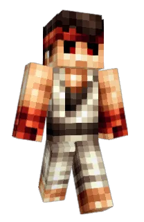 Front of oiryu's skin