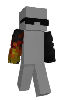 Front of Minecraft skin