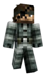log cabin and corduroy Minecraft skin — Classic model