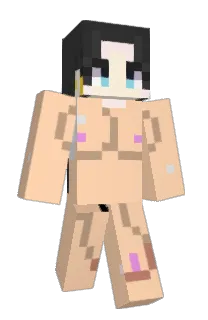 Front of DemonHeat's skin