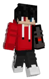 _SparkHere's Minecraft skin wearing the Cherry Blossom cape