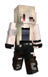 Nathyri's Minecraft skin wearing the Mojang Office cape