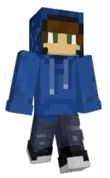 st tropaz and bright gray Minecraft skin — Classic model — first worn by dinmor02