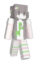 Slim Minecraft skin