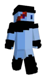 bluedude72's Minecraft skin wearing the Pan cape