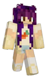 double colonial white and putty Minecraft skin — Slim model