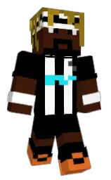 Immortalics's Minecraft skin wearing the Home cape