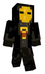 black and dune Minecraft skin — Classic model