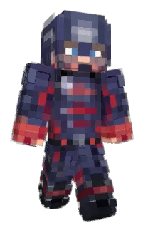 Front of phradee's skin