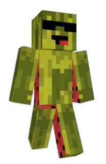 Front of Exlho's skin