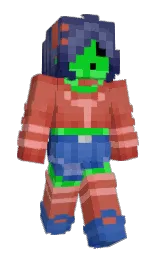 Slim Minecraft skin