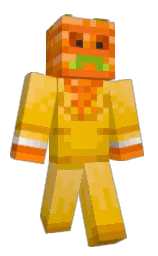 MicrobioIogy's Minecraft skin wearing the Migrator cape
