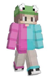 Front of Froggyboo's skin