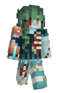 Front of clonegarden's skin