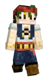 Slim Minecraft skin