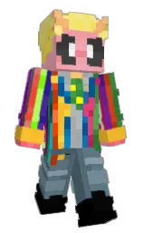 Slim Minecraft skin