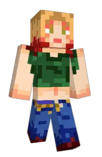 Front of Lindrr's skin