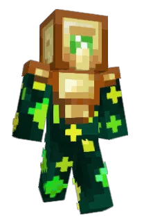 Front of Skjinner's skin