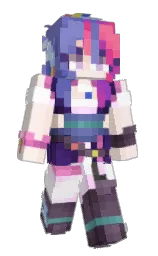 Slim Minecraft skin