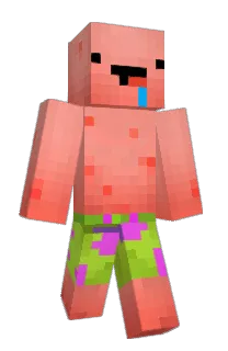 Front of Minecraft skin
