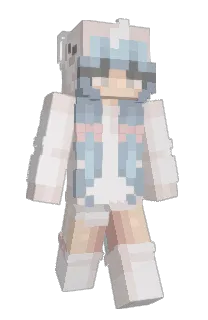 Front of Adeccka's skin