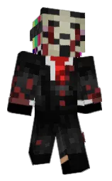 Buop's Minecraft skin wearing the Migrator cape