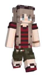 Slim Minecraft skin