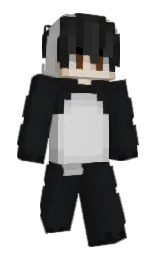 Vchai's Minecraft skin wearing the Migrator cape