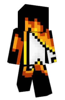 Front of Planyzin's skin