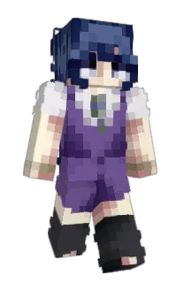 Front of proutahah's skin