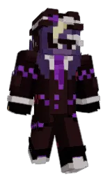 asphalt and tamarind Minecraft skin — Classic model