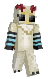 tana and white rock Minecraft skin — Slim model — first worn by teethsy