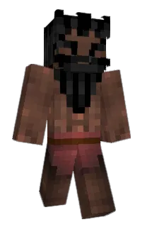 Front of MooseRoose's skin