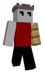 mountain mist and black Minecraft skin — Classic model — first worn by aoxas