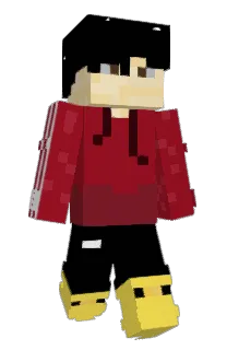 Front of iMerken's skin