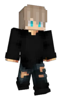 Front of P0FI's skin